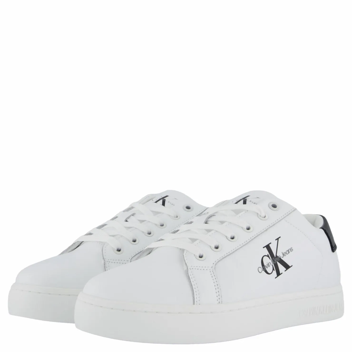 Calvin Klein Classiccuplowlaceup Lth Ml White Vit Best