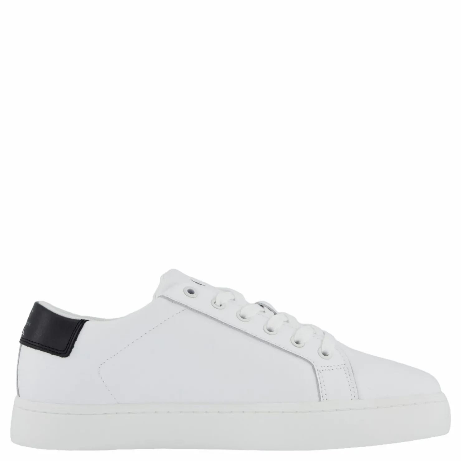 Calvin Klein Classiccuplowlaceup Lth Ml White Vit Best