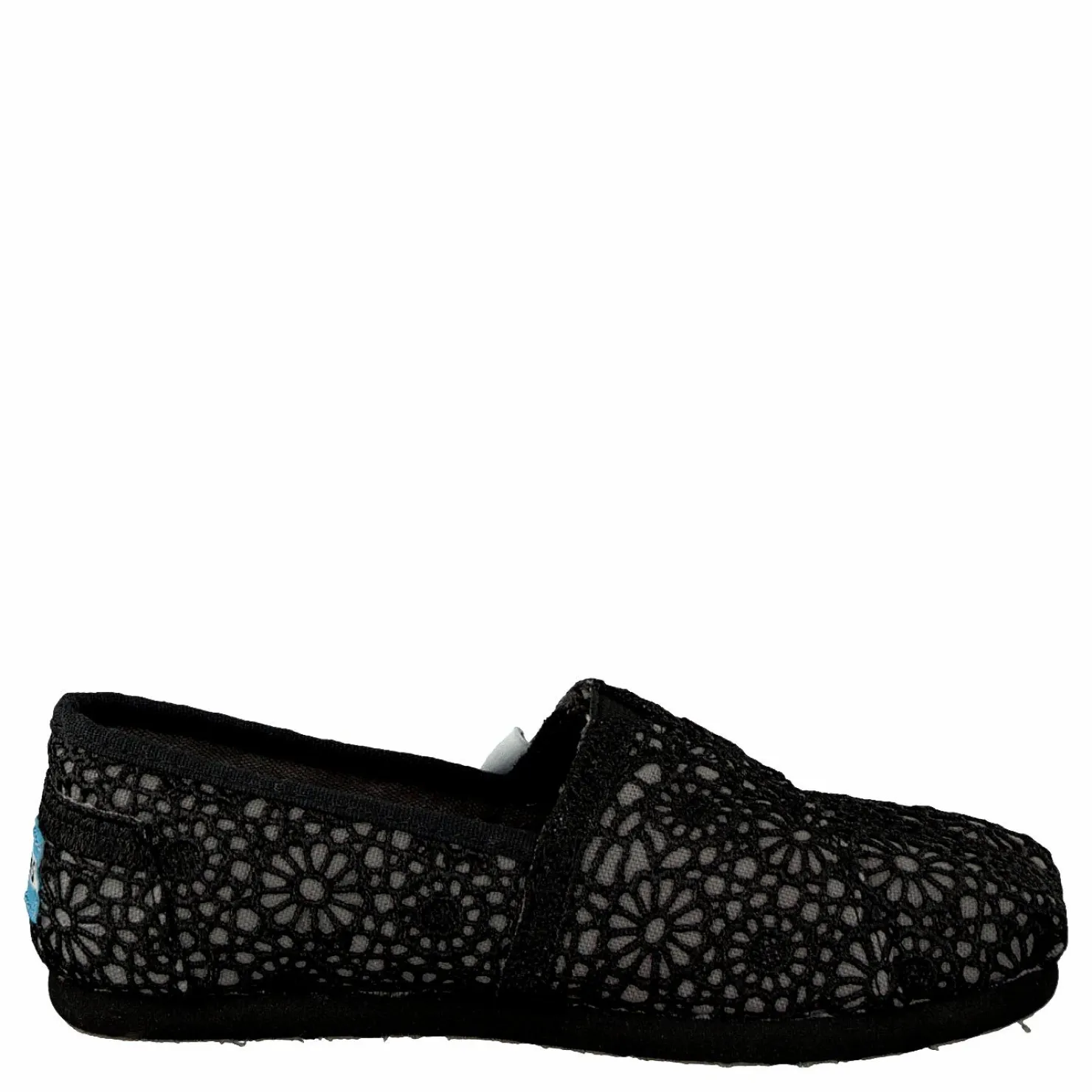 Toms Classics Kids Black Crochet Svart Online