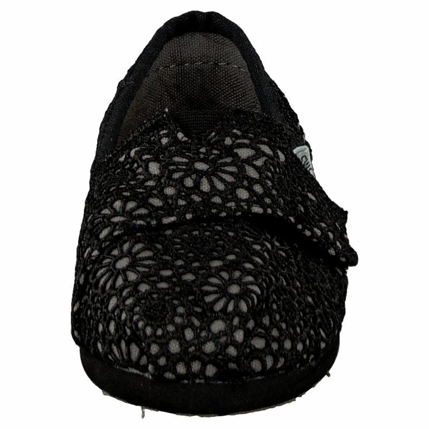 Toms Classics Kids Black Crochet Svart Online