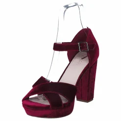 Bianco Clean Basic Sandal JFM17 Wine Red Röd Best