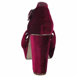 Bianco Clean Basic Sandal JFM17 Wine Red Röd Best