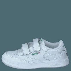 Reebok Classic Club C 2v White/glegrn/vecblu Vit Discount