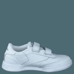 Reebok Classic Club C 2v White/glegrn/vecblu Vit Discount