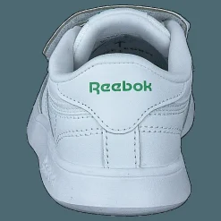 Reebok Classic Club C 2v White/glegrn/vecblu Vit Discount