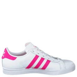 adidas Originals Coast Star J Ftwr White/shock Pink/ftwr Whi Vit Sale