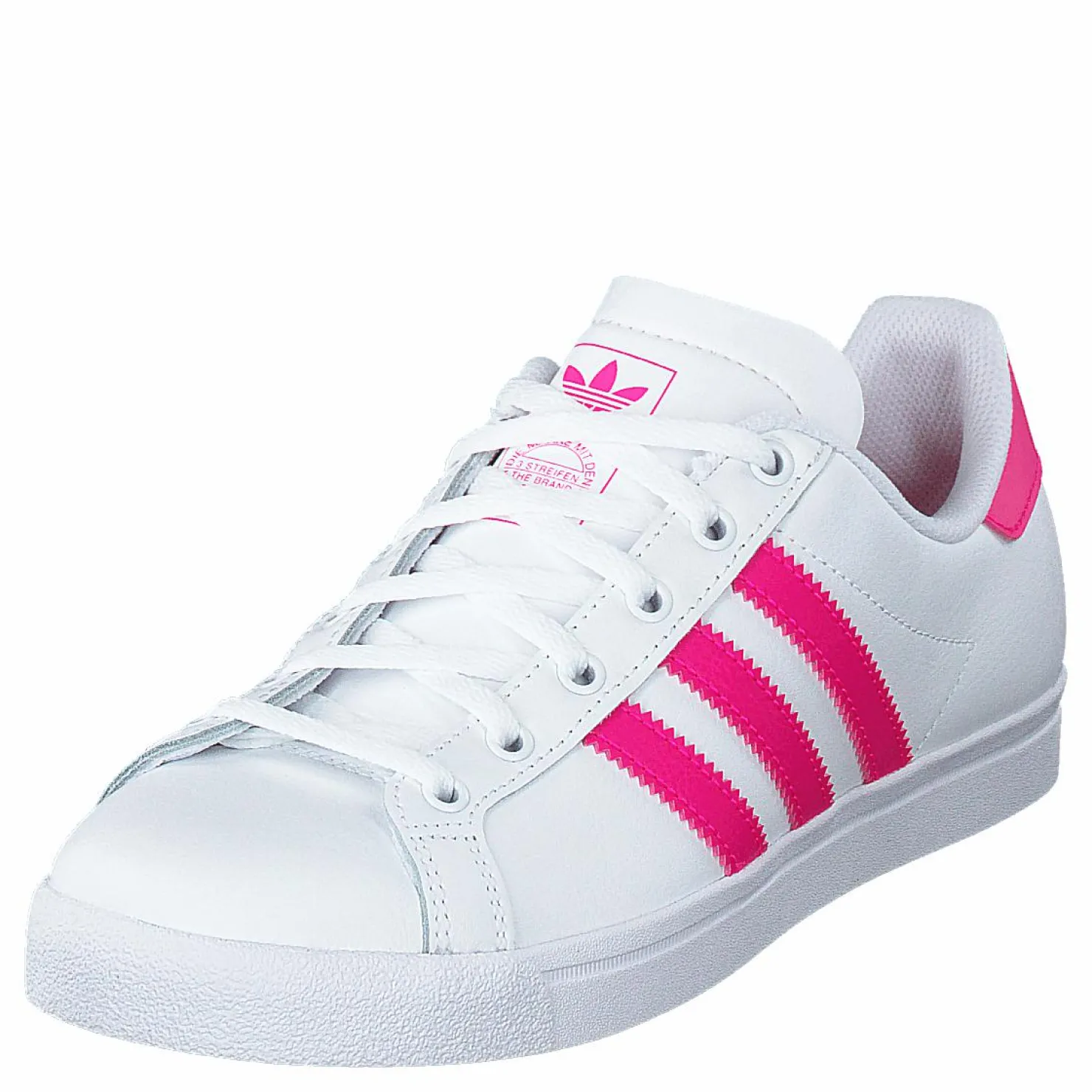 adidas Originals Coast Star J Ftwr White/shock Pink/ftwr Whi Vit Sale