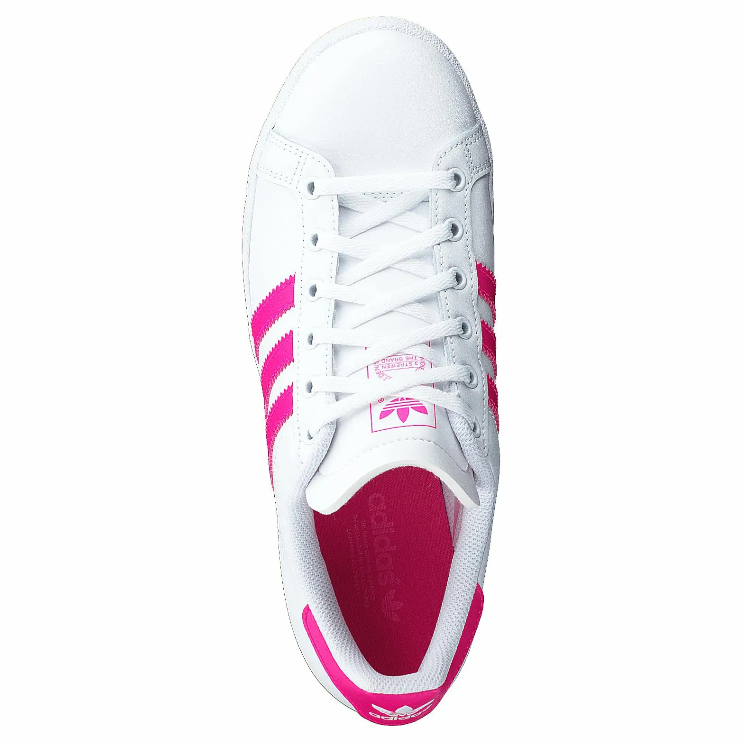 adidas Originals Coast Star J Ftwr White/shock Pink/ftwr Whi Vit Sale