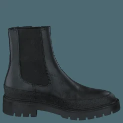 Calvin Klein Combat Mid Chelsea Boot Rubber Black Svart Online