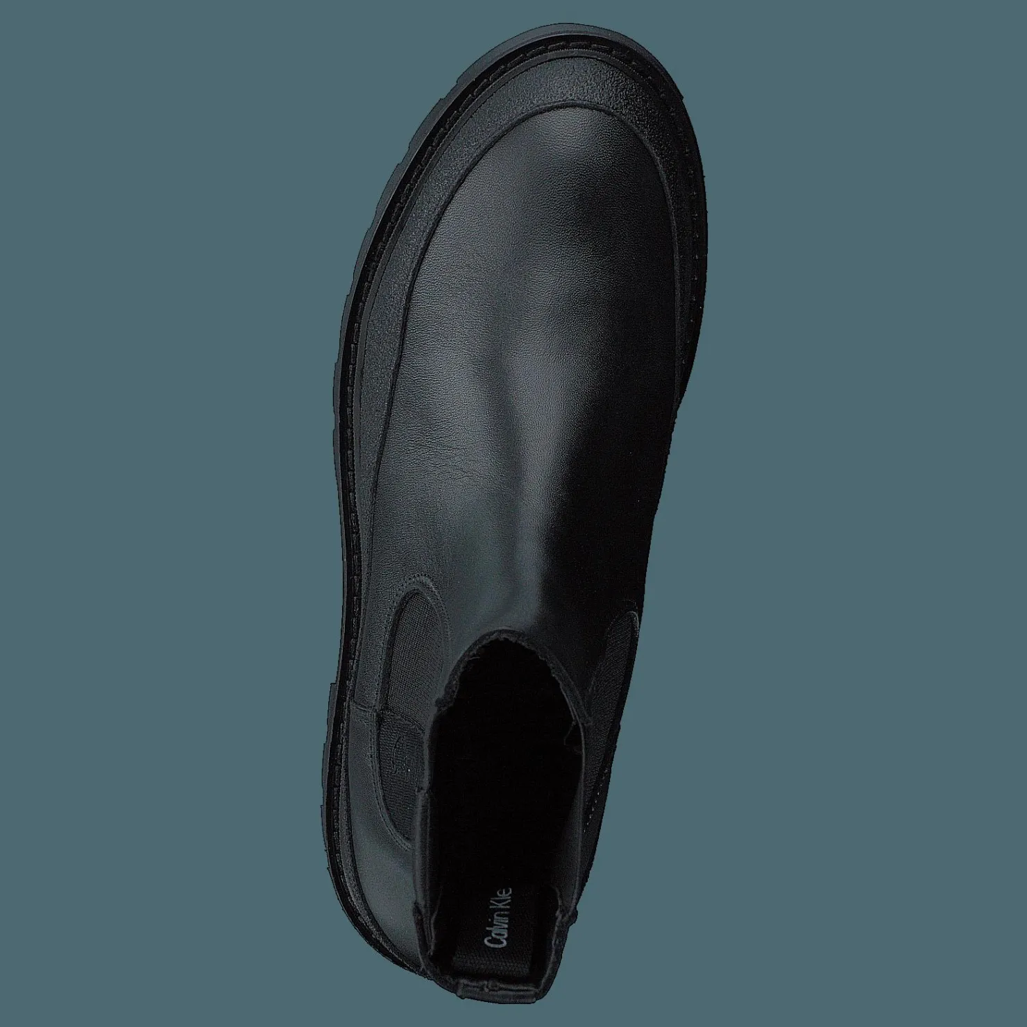Calvin Klein Combat Mid Chelsea Boot Rubber Black Svart Online