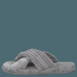 Tommy Hilfiger Comfy Home Slipper Grey Grå Discount
