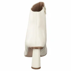 NA-KD Cone Shape Ankle Boots Offwhite Vit New