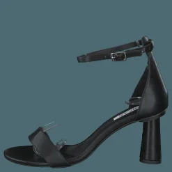 NA-KD Cone Shape Strap Heels Black Svart Clearance