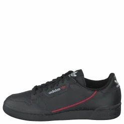 adidas Originals Continental 80 Core Black/scarlet/collegiate Grå och Svart Discount