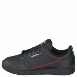 adidas Originals Continental 80 J Core Black/scarlet/collegiate Svart och Grå Discount