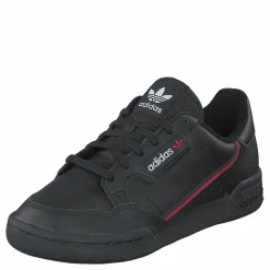adidas Originals Continental 80 J Core Black/scarlet/collegiate Svart och Grå Discount