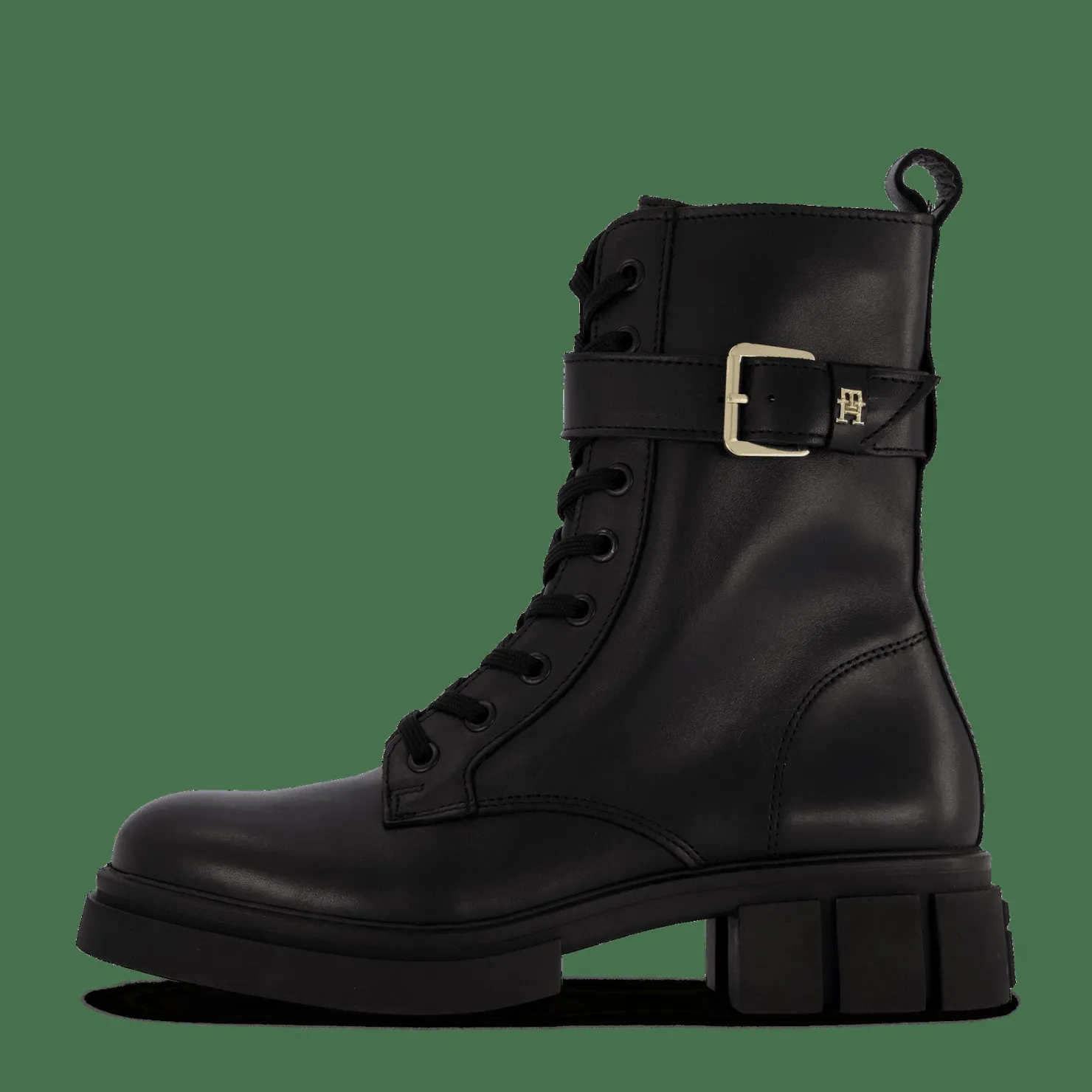 Tommy Hilfiger Cool Feminine Bikerboot Black Svart Sale