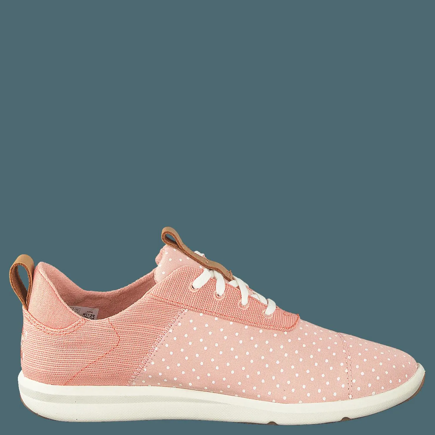 Toms Coral Pink Coral Rosa och Beige New