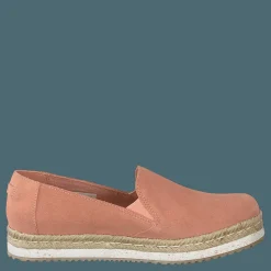 Toms Coral Pink Suede Coral Beige, Rosa och Röd Best