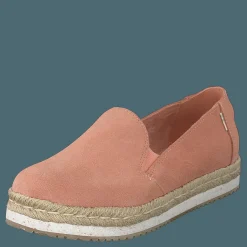 Toms Coral Pink Suede Coral Beige, Rosa och Röd Best