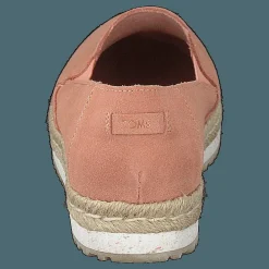 Toms Coral Pink Suede Coral Beige, Rosa och Röd Best
