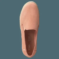 Toms Coral Pink Suede Coral Beige, Rosa och Röd Best