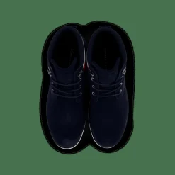 Tommy Hilfiger Core Hilfiger Suede Boot Navy Blå Hot