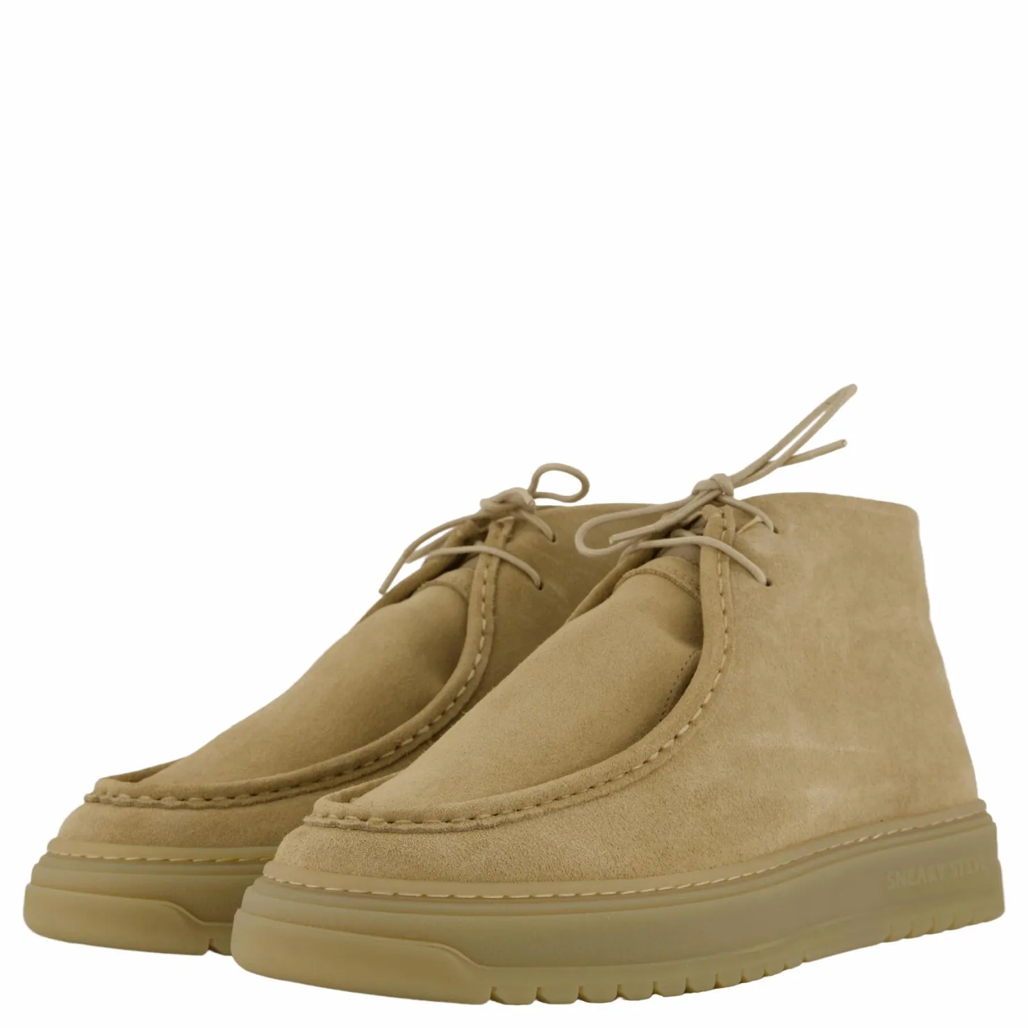 Sneaky Steve Core Mid U Suede Lt Beige New