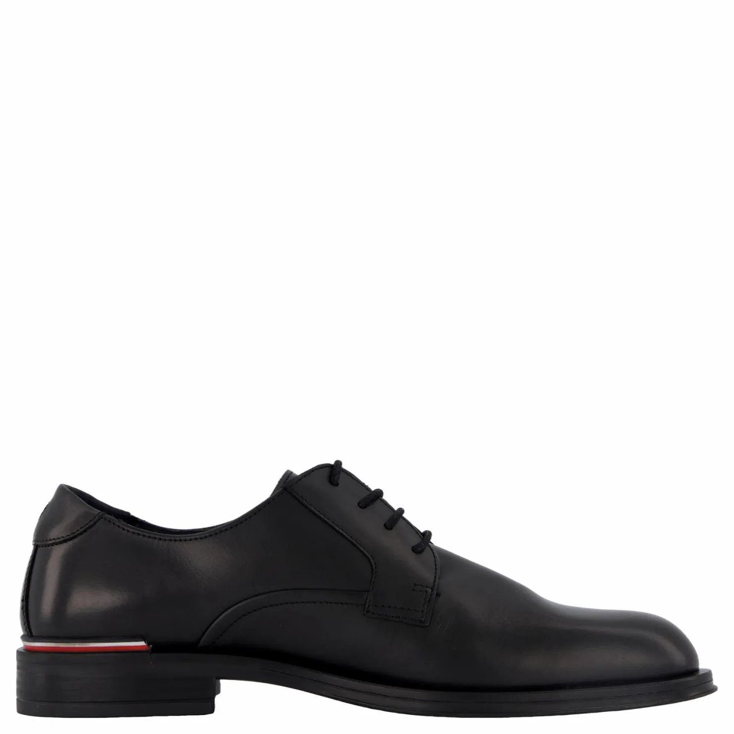 Tommy Hilfiger Core Rwb Hilfiger Lth Shoe Svart Outlet