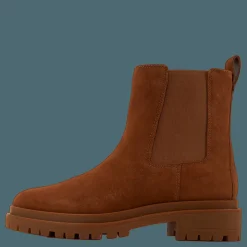 Lauren Ralph Lauren Corinne Suede Bootie Whiskey Brun Hot
