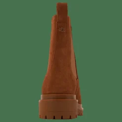 Lauren Ralph Lauren Corinne Suede Bootie Whiskey Brun Hot