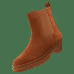 Lauren Ralph Lauren Corinne Suede Bootie Whiskey Brun Hot