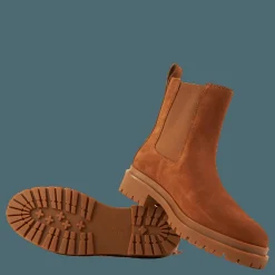 Lauren Ralph Lauren Corinne Suede Bootie Whiskey Brun Hot