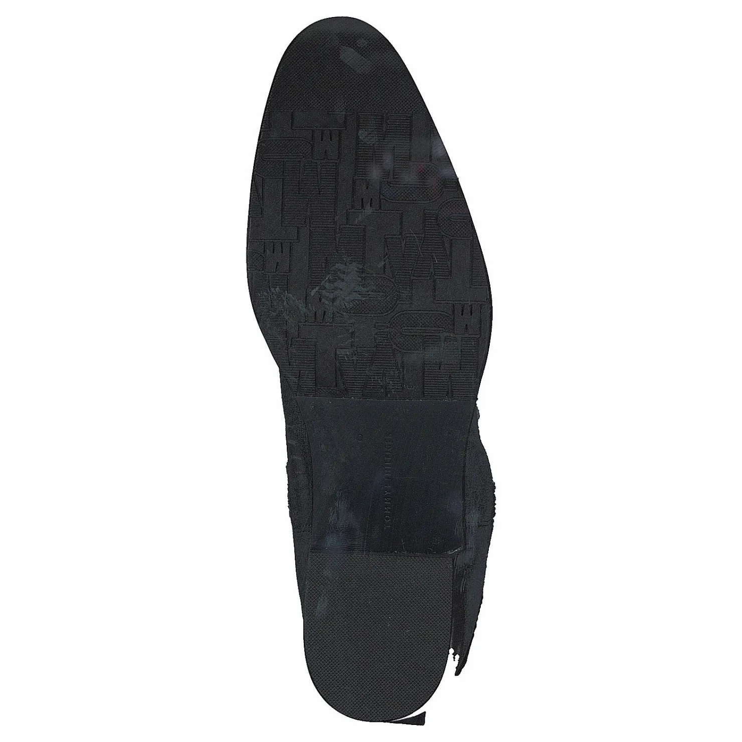 Tommy Hilfiger Cosy Mid Heel Suede Cki Midnight Blå Discount
