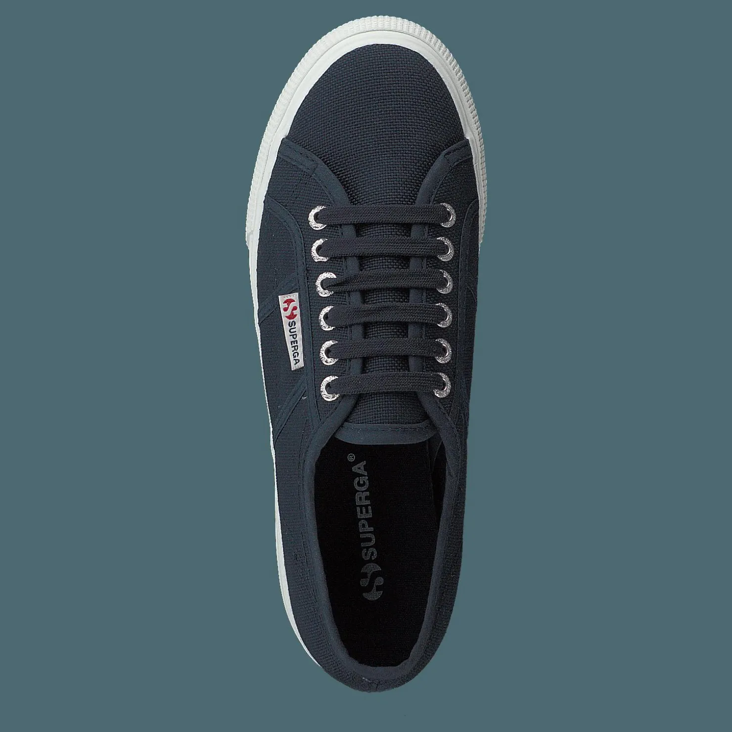 Superga 2790-cotw Linea And Down Navy-fwhite Blå New