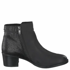 Caprice Country Black Nubuc Combo Svart Outlet