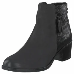 Caprice Country Black Nubuc Combo Svart Outlet