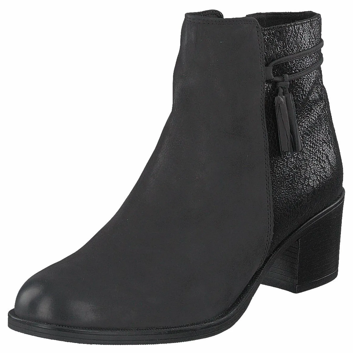 Caprice Country Black Nubuc Combo Svart Outlet