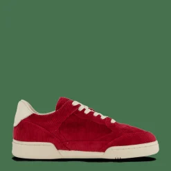 Polo Ralph Lauren Court Corduroy Low-Top Sneaker Röd Clearance