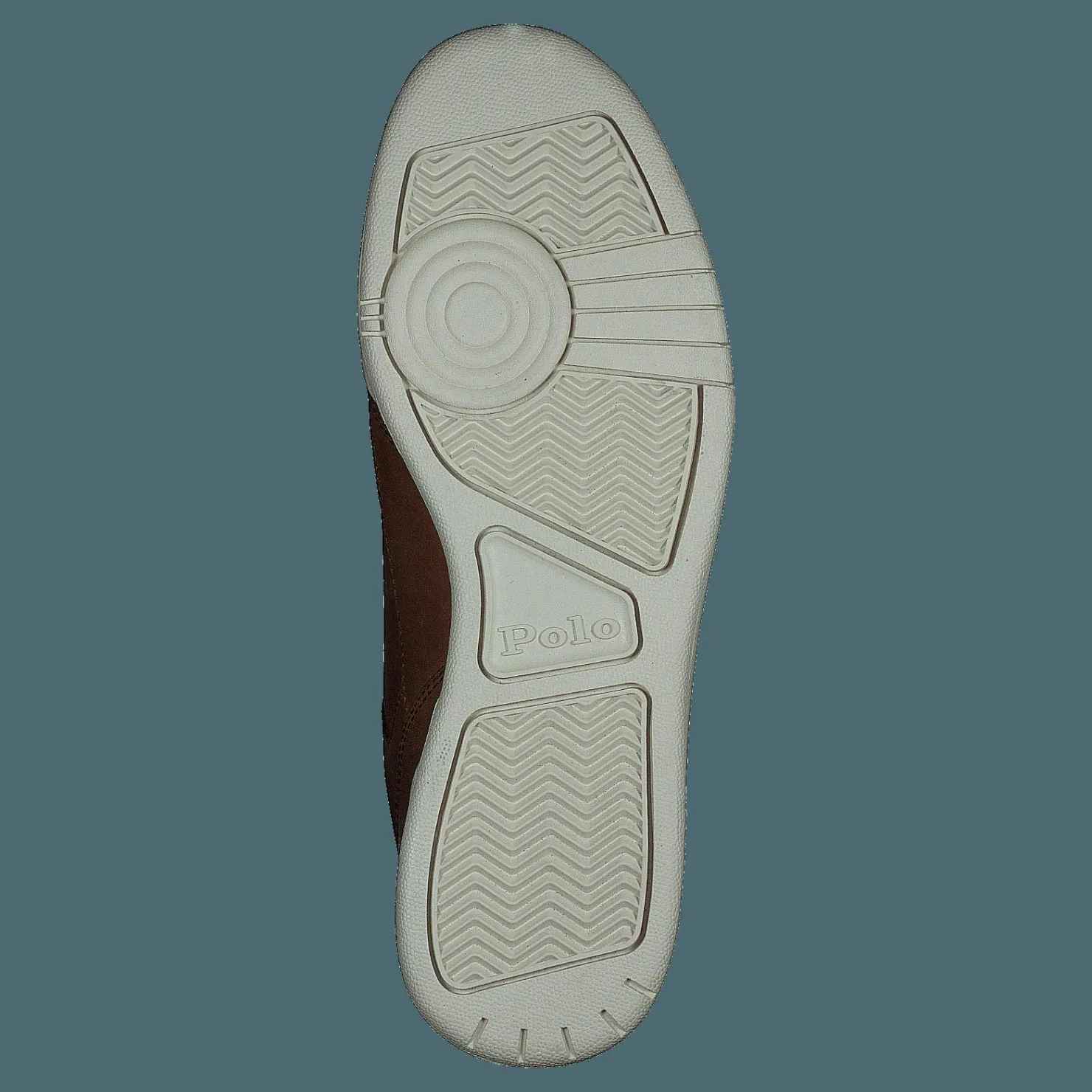 Polo Ralph Lauren Court Leather Sneaker Pale Russet Brun Sale