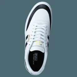 Polo Ralph Lauren Court Leather Sneaker White/Black Vit Outlet