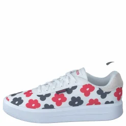adidas Court Platform CLN Shoes Cloud White / Cloud White / Cloud White Vit och Flerfärgad Clearance
