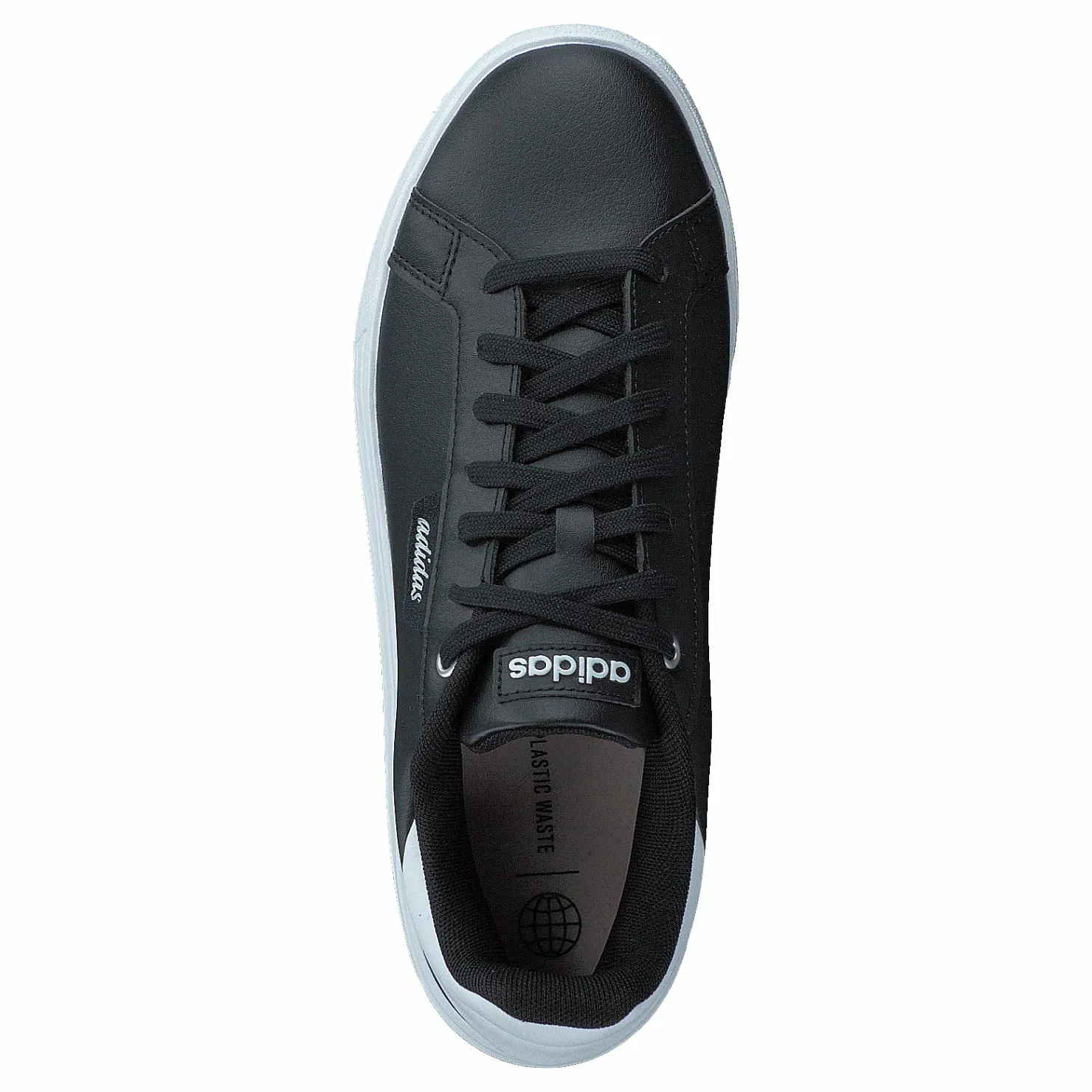 adidas Court Silk Shoes Core Black / Core Black / Cloud White Svart Best
