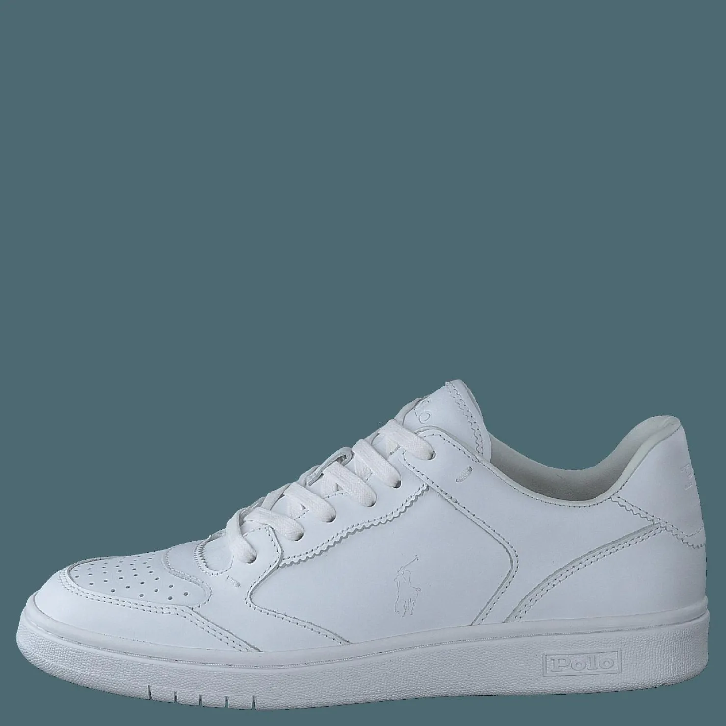 Polo Ralph Lauren Court Sneaker White Vit Best