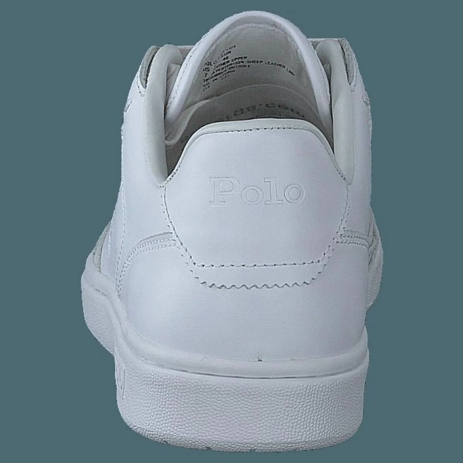 Polo Ralph Lauren Court Sneaker White Vit Best