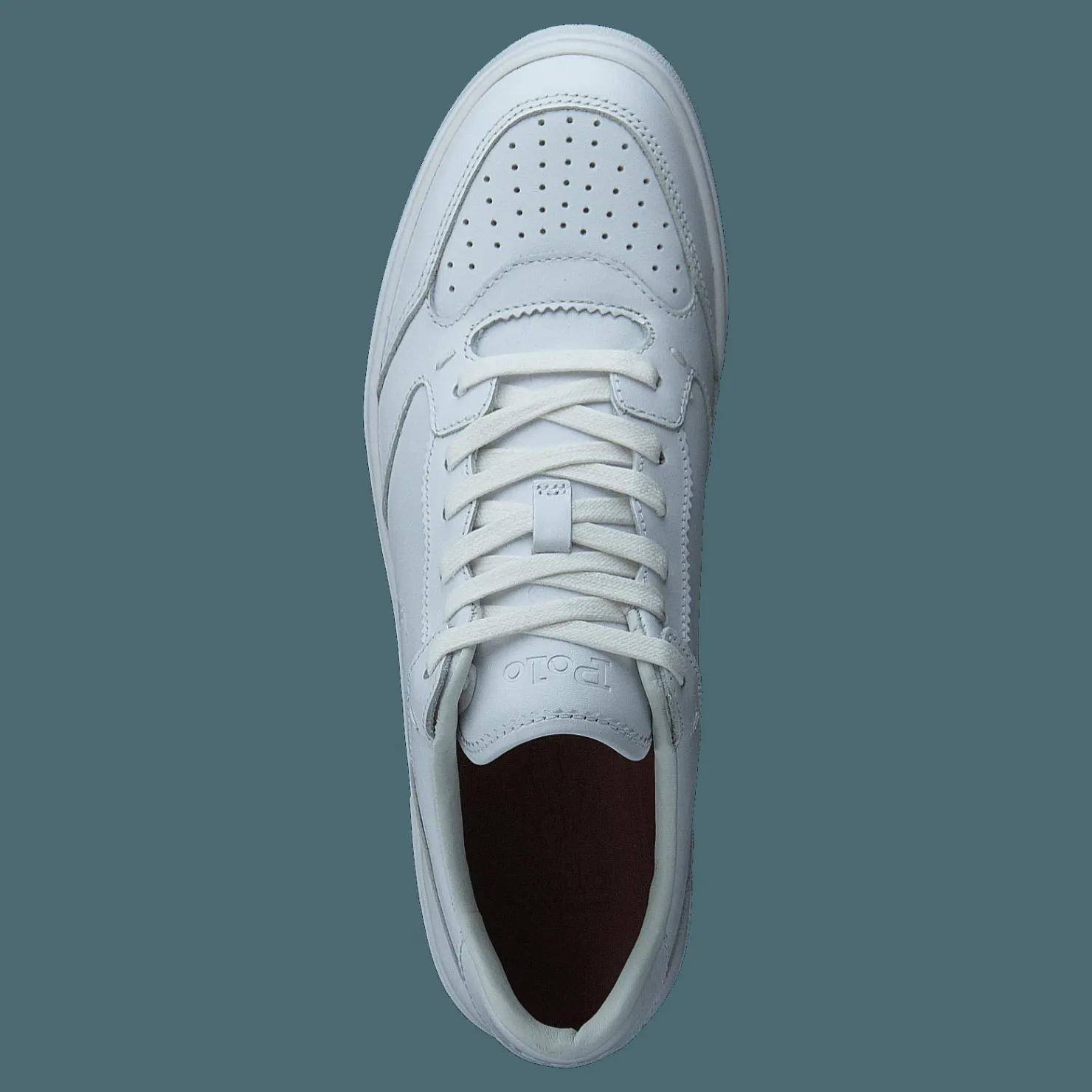 Polo Ralph Lauren Court Sneaker White Vit Best