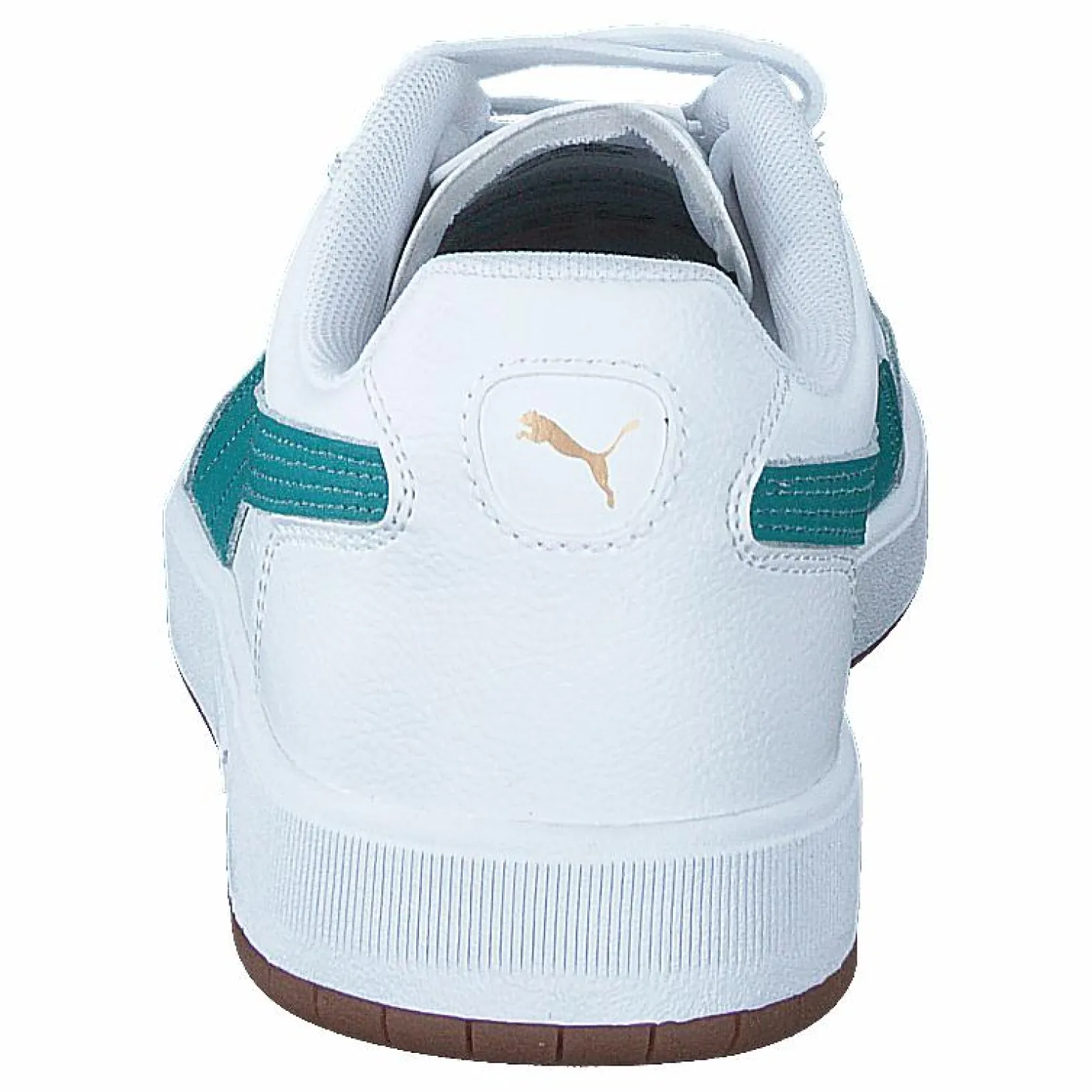 Puma Court Ultra White-green Lagoon- G Vit och Grön Clearance