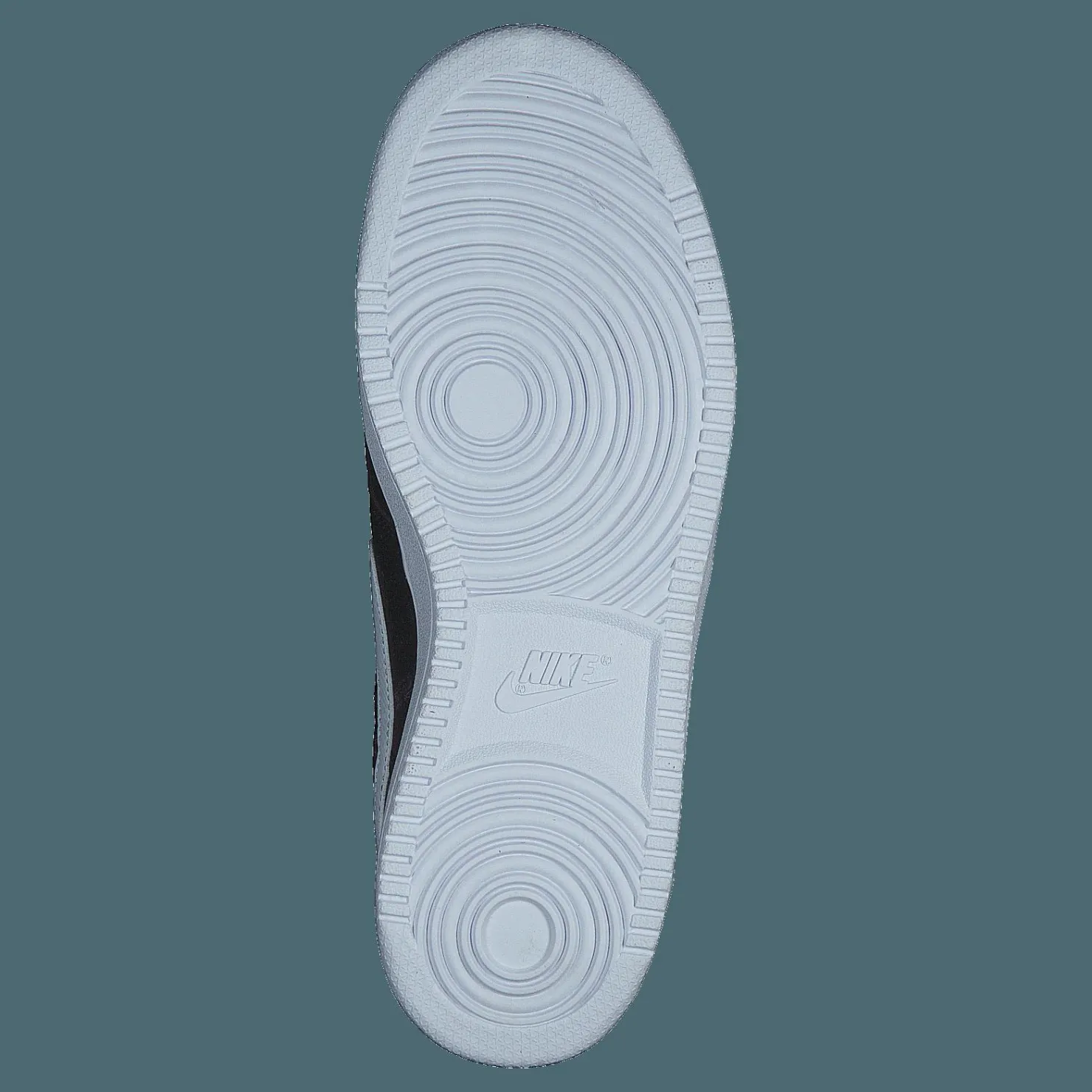 Nike Court Vision Low Women's Shoes BLACK/WHITE Grå Clearance