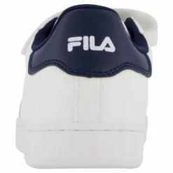 Fila Courtbay Velcro Kids White- Navy Vit Online