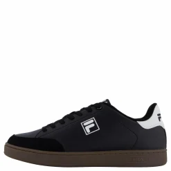 Fila Courtbay Wmn Black-white Svart Clearance